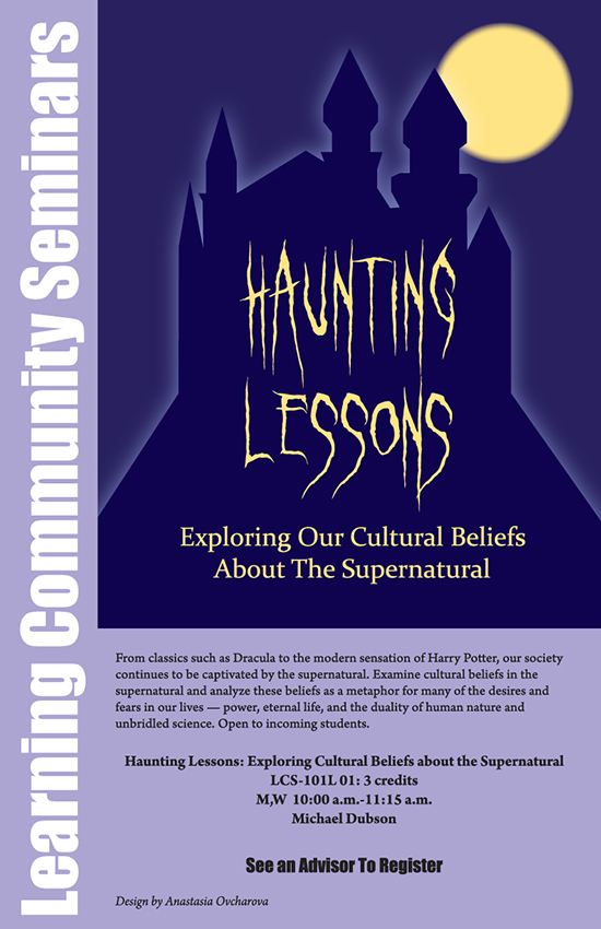 haunting lessons poster